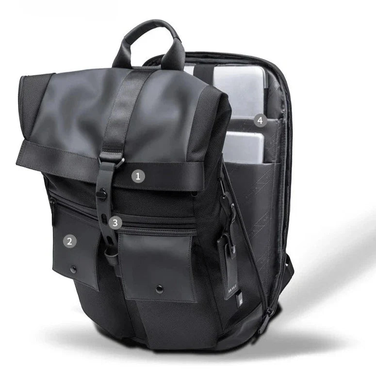Sac à Dos Étanche Roll Top Voyage Chic