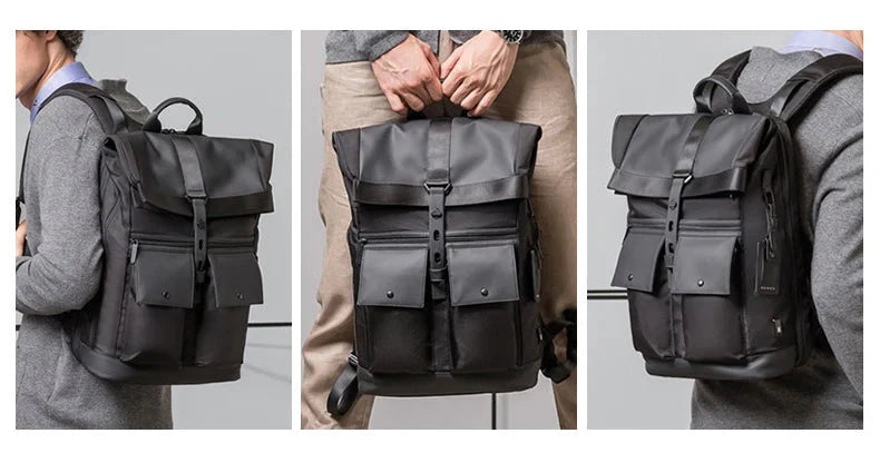 Sac à Dos Étanche Roll Top Voyage Chic