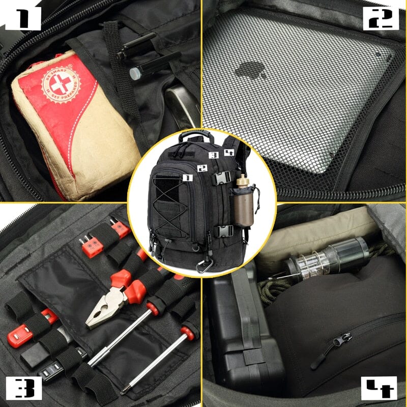 Sac à Dos Militaire 60L Tactique - Édition Voyage