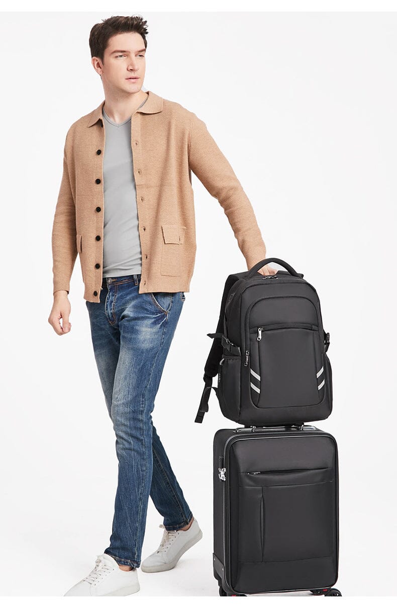 Sac à Dos Ordinateur Portable Homme - Voyage Connecté (15.6 Pouces)