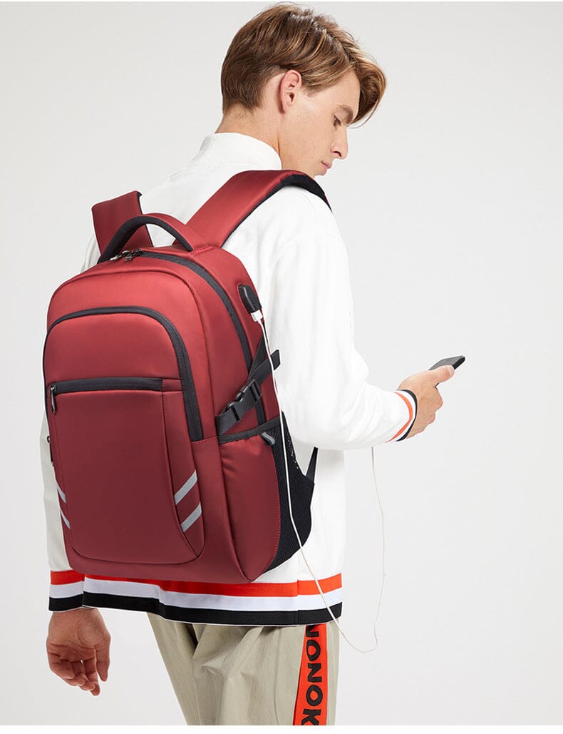 Sac à Dos Ordinateur Portable Homme - Voyage Connecté (15.6 Pouces)