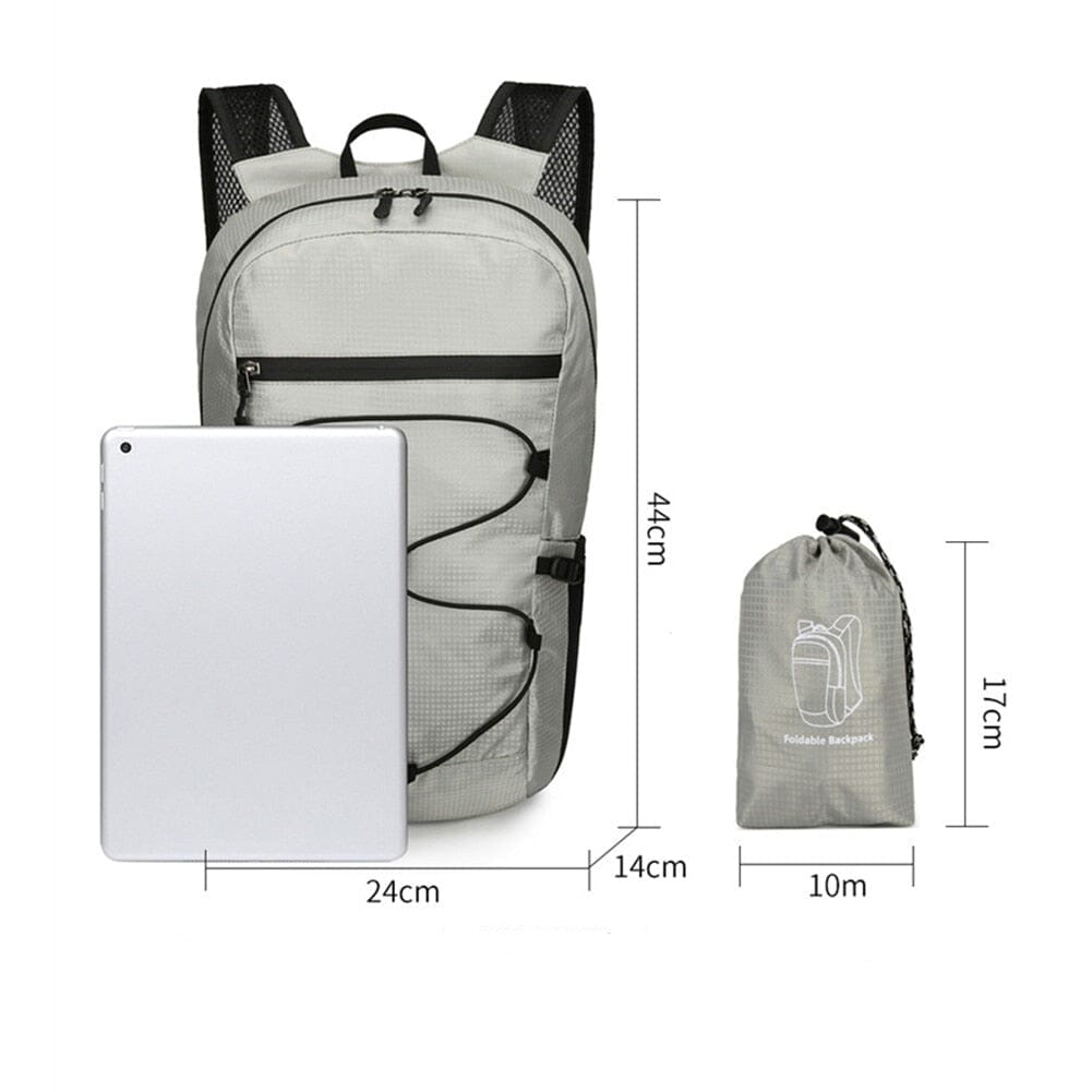 Sac à Dos Pliable et Imperméable 20L - Collection Voyage