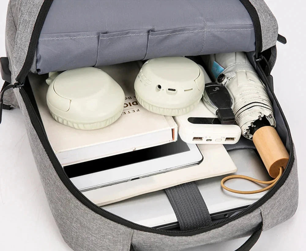 Sac à Dos pour PC Portable 15.6 Pouces - Idéal pour les Mordus de Voyage