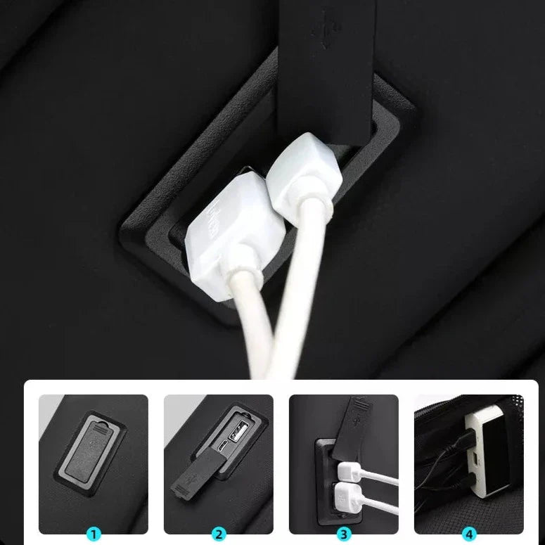 Sac à Dos Voyager Rigide - Antivol (USB)