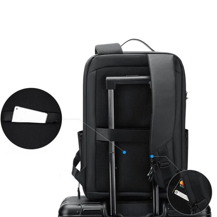 Sac à Dos Voyager Rigide - Antivol (USB)