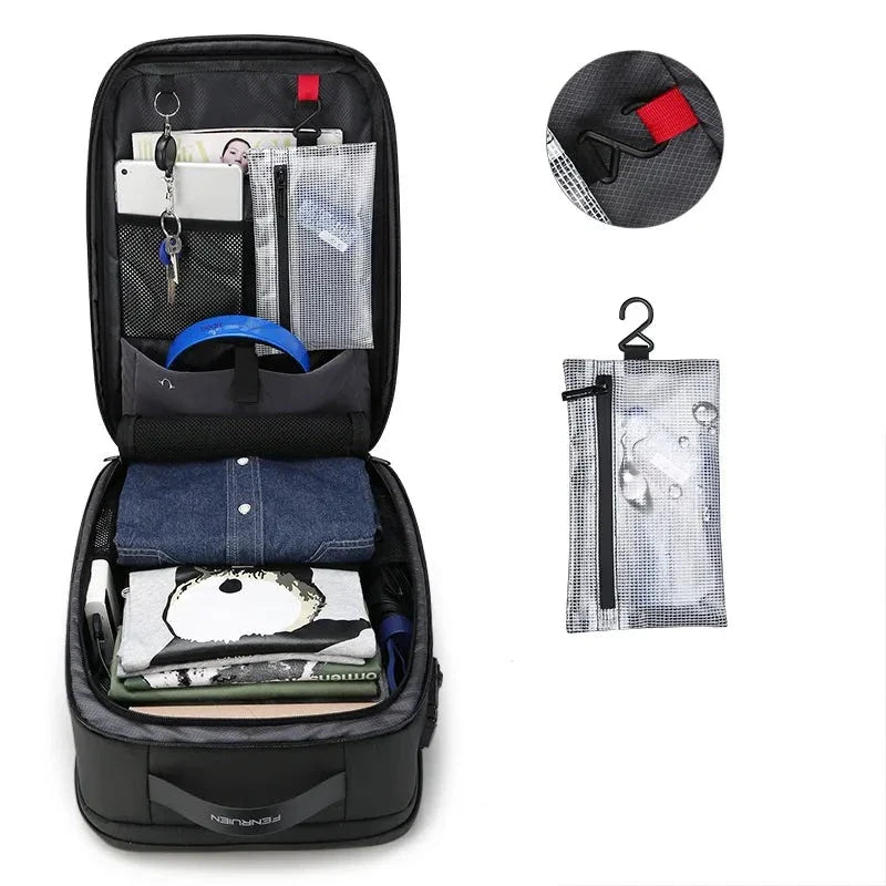 Sac à Dos Voyager Rigide - Antivol (USB)