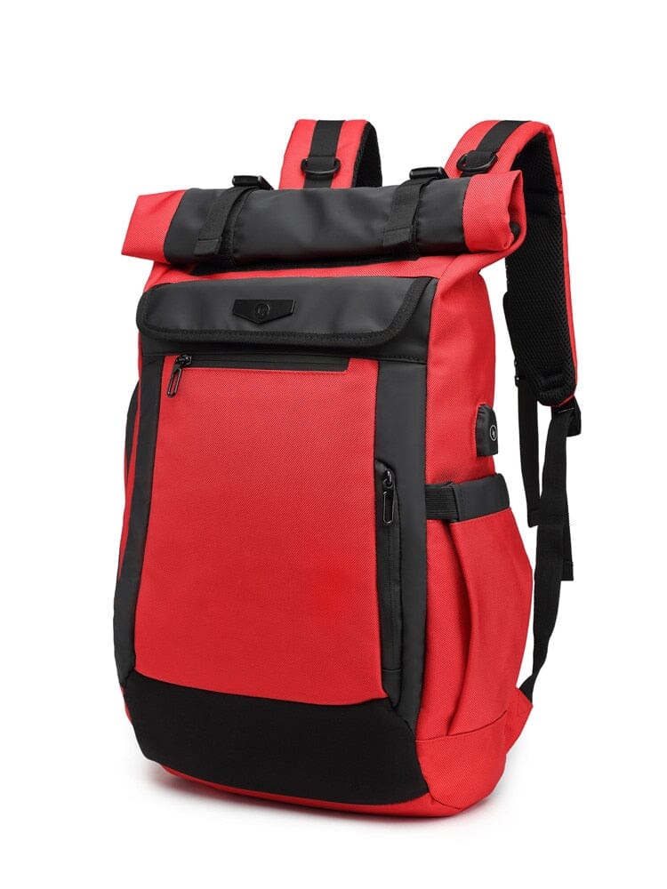 Sac à Dos Roll Top Voyage Backpack USB