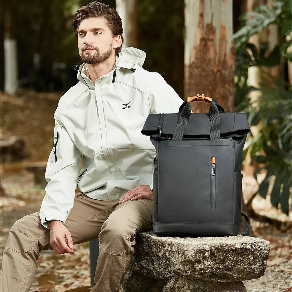 Sac à Dos Roll Top Imperméable USB Explorer