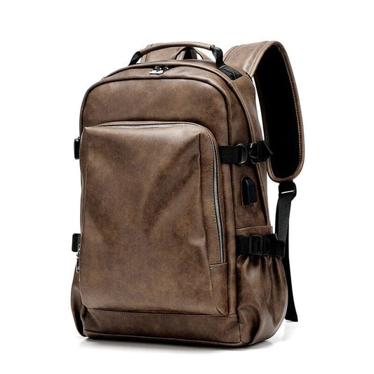Sac à Dos Vintage Homme pour Voyage d'Affaires (USB)