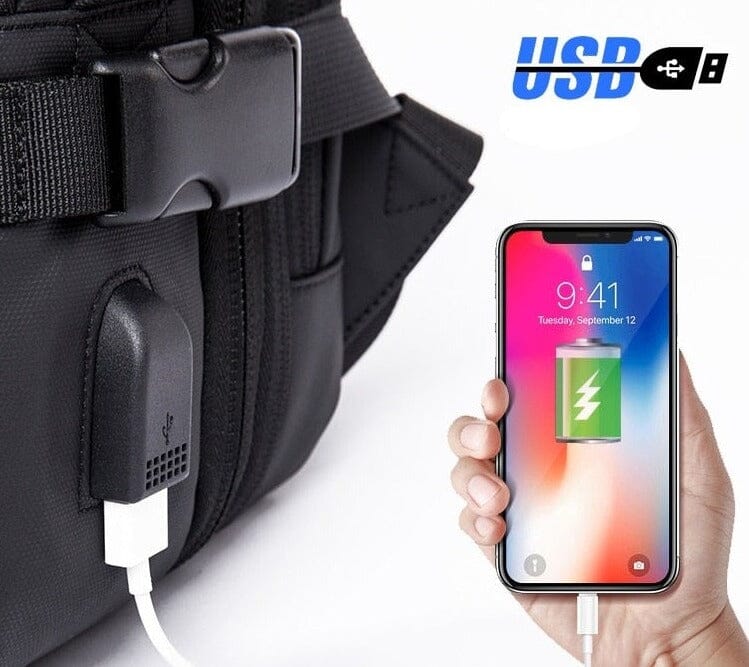 Sac à Dos de Voyage en Cabine Avion - Extensible Business (USB)
