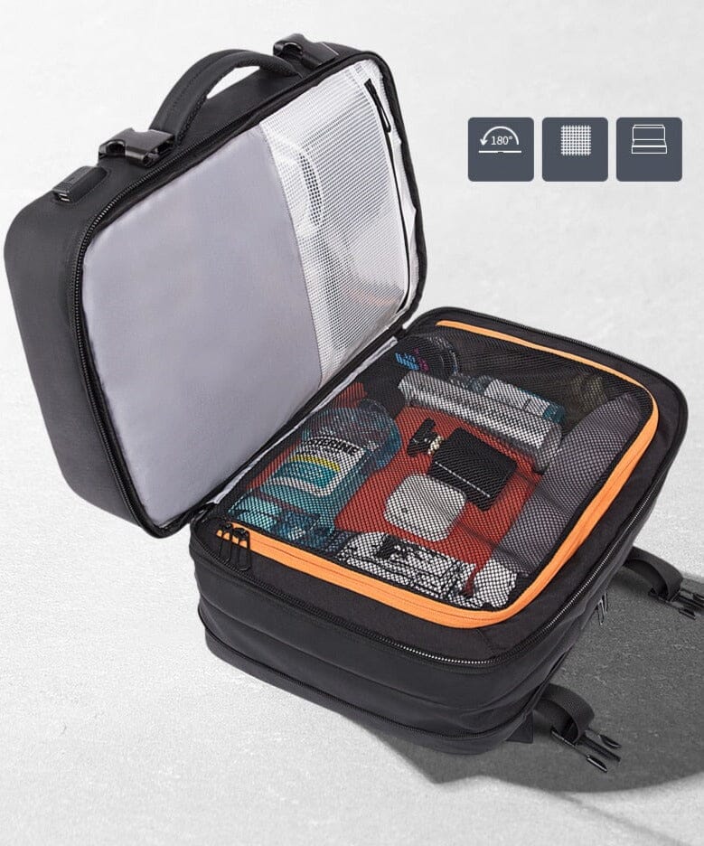 Sac à Dos de Voyage en Cabine Avion - Extensible Business (USB)