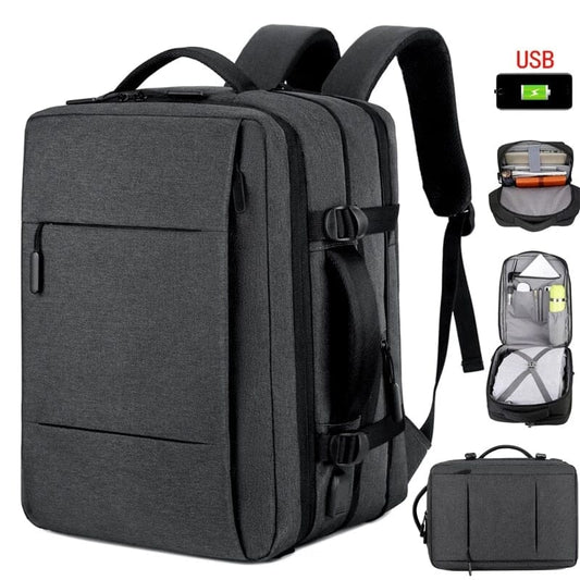 Sac à Dos Voyage Cabine Avion Extensible avec USB