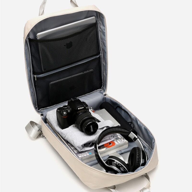 Sac à Dos de Voyage pour Femme - Avion et Compartiment USB