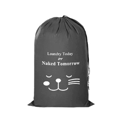 Sac à Linge Sale de Voyage - Laundrify Today or Naked Tomorrow