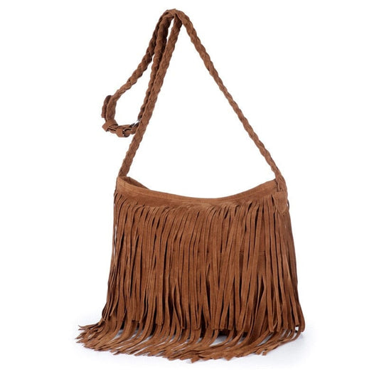 Sac Bandoulière Voyage Femme Boho Frangé