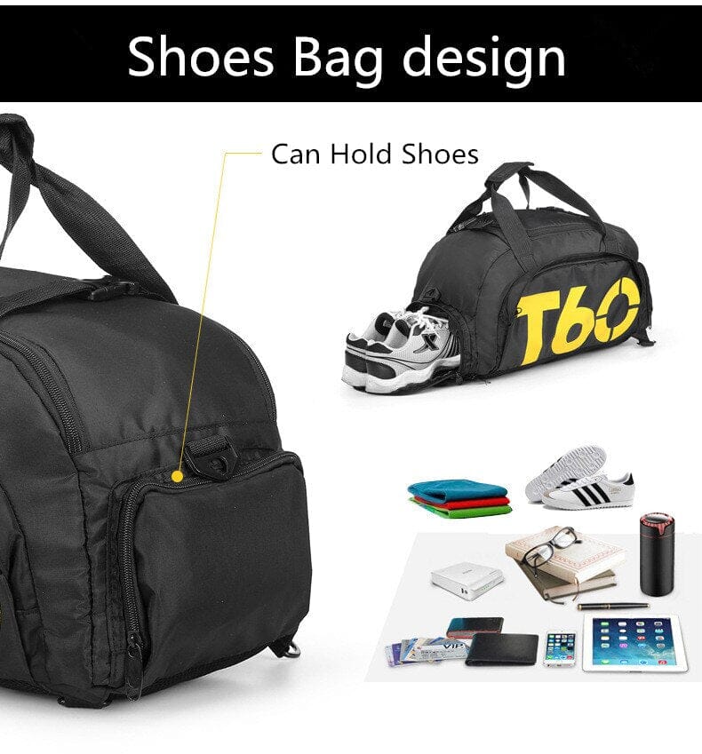 Sac de Voyage Compartiment Chaussures T60 (Convertible)