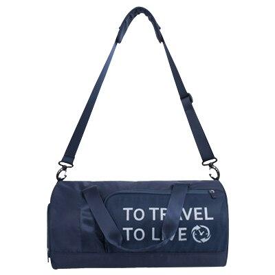 Sac de Voyage To Travel To Live - Avec Compartiment Chaussures