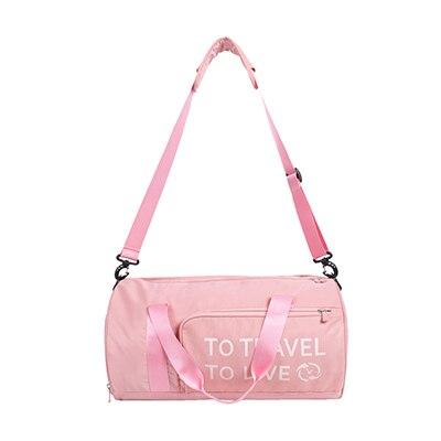 Sac de Voyage To Travel To Live - Avec Compartiment Chaussures