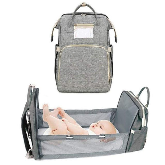 Sac de Voyage pour Bébé - Baby Care (Gris)