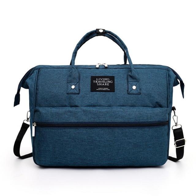 Sac de Voyage Bébé - Voyage Enfance Partage (à Bandoulière, Bleu)