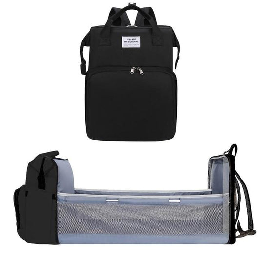 Sac de Voyage Pour Bébé You are my Sunshine (Noir)