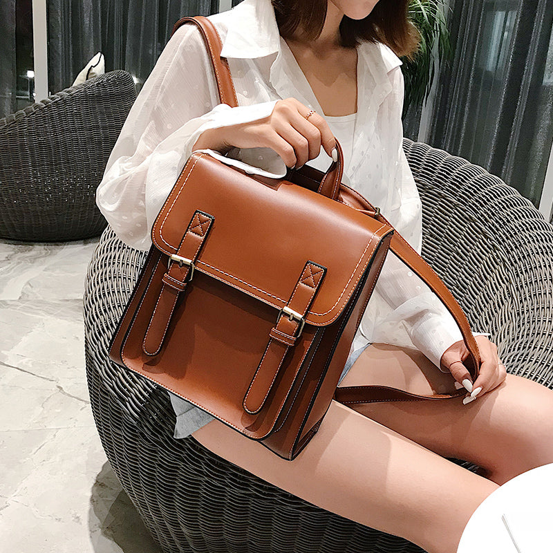 Sac de Voyage Vintage Femme - Cartable Rétro Wanderlust