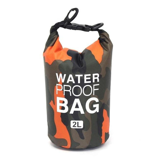 Sac de Voyage Étanche Camouflage Orange Explorer