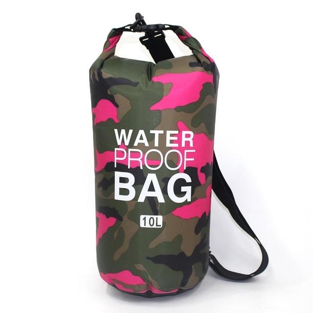 Sac de Voyage Étanche Camouflage Rose Explorer