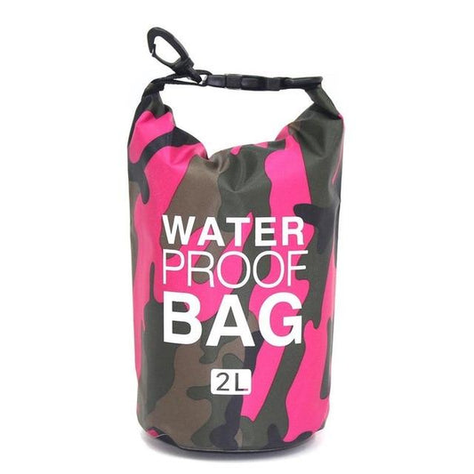 Sac de Voyage Étanche Camouflage Rose Explorer