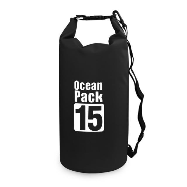 Sac de Voyage Étanche - Ocean Pack - Noir Exploration