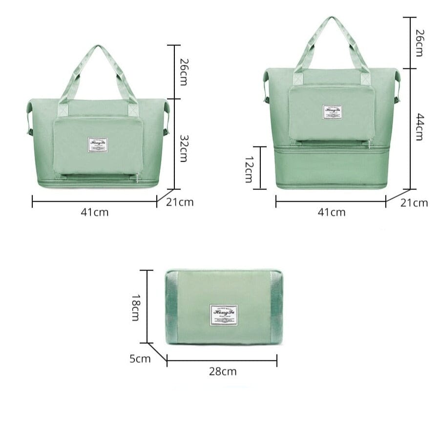 Sac de Voyage Pliable et Extensible