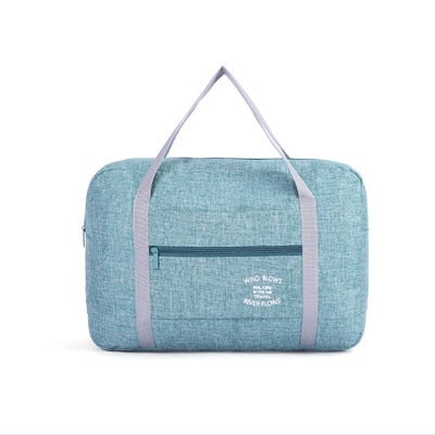 Sac de Voyage Pliable - Exploration au Vent et à l'Écume