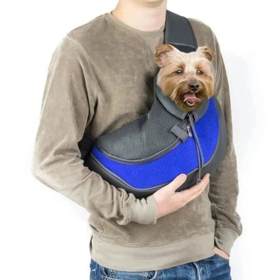 Sac de Voyage pour Chien - Bandoulière Confort 100% Voyage