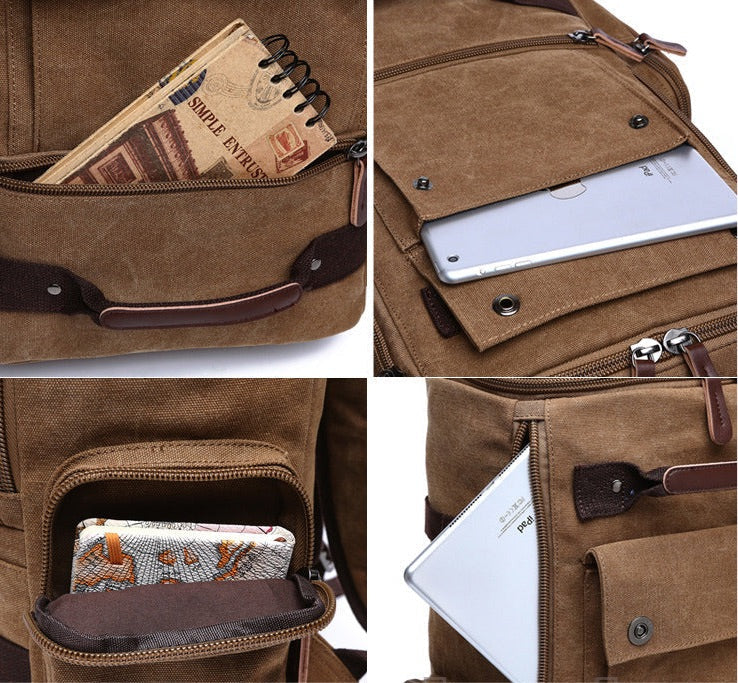 Sac à Dos de Voyage Vintage Nomade Explorer