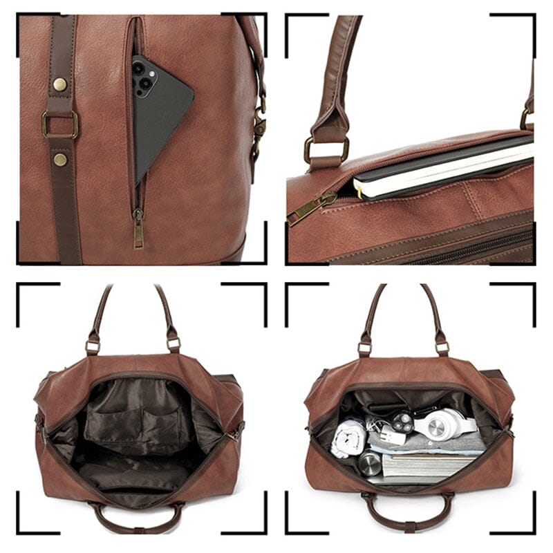 Sac de Voyage Rétro pour Homme - Grand Format