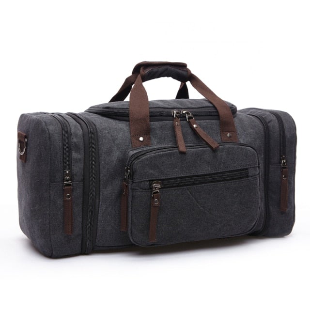 Sac de Voyage Vintage - Explorateur du Monde