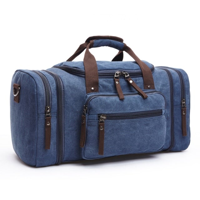 Sac de Voyage Vintage - Explorateur du Monde