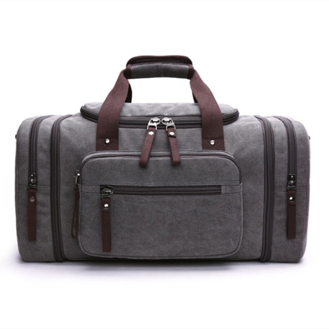 Sac de Voyage Vintage - Explorateur du Monde