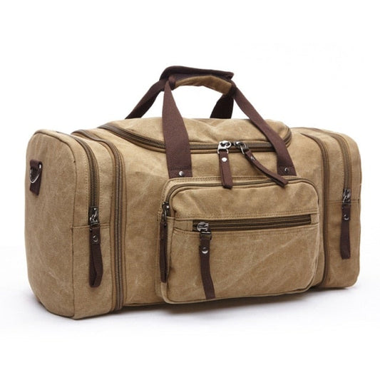 Sac de Voyage Vintage - Explorateur du Monde