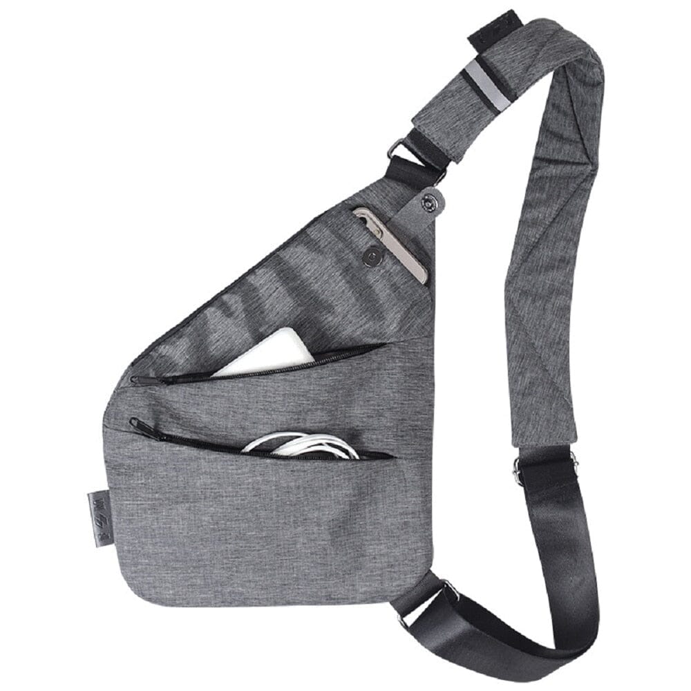 Sac de Voyage Poitrine Homme Antivol en Nylon