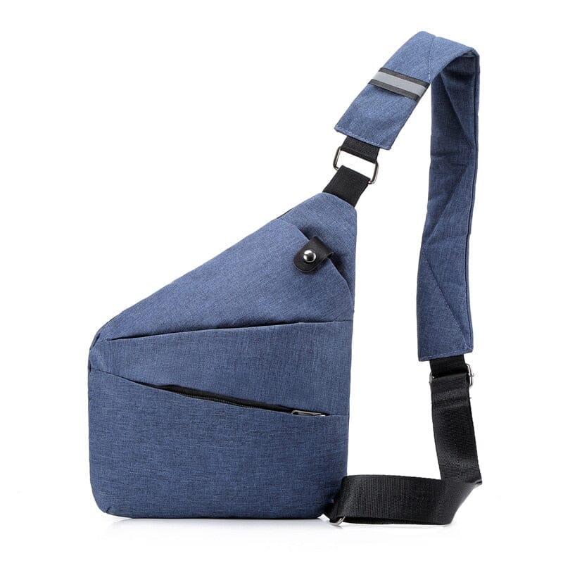 Sac de Voyage Poitrine Homme Antivol en Nylon