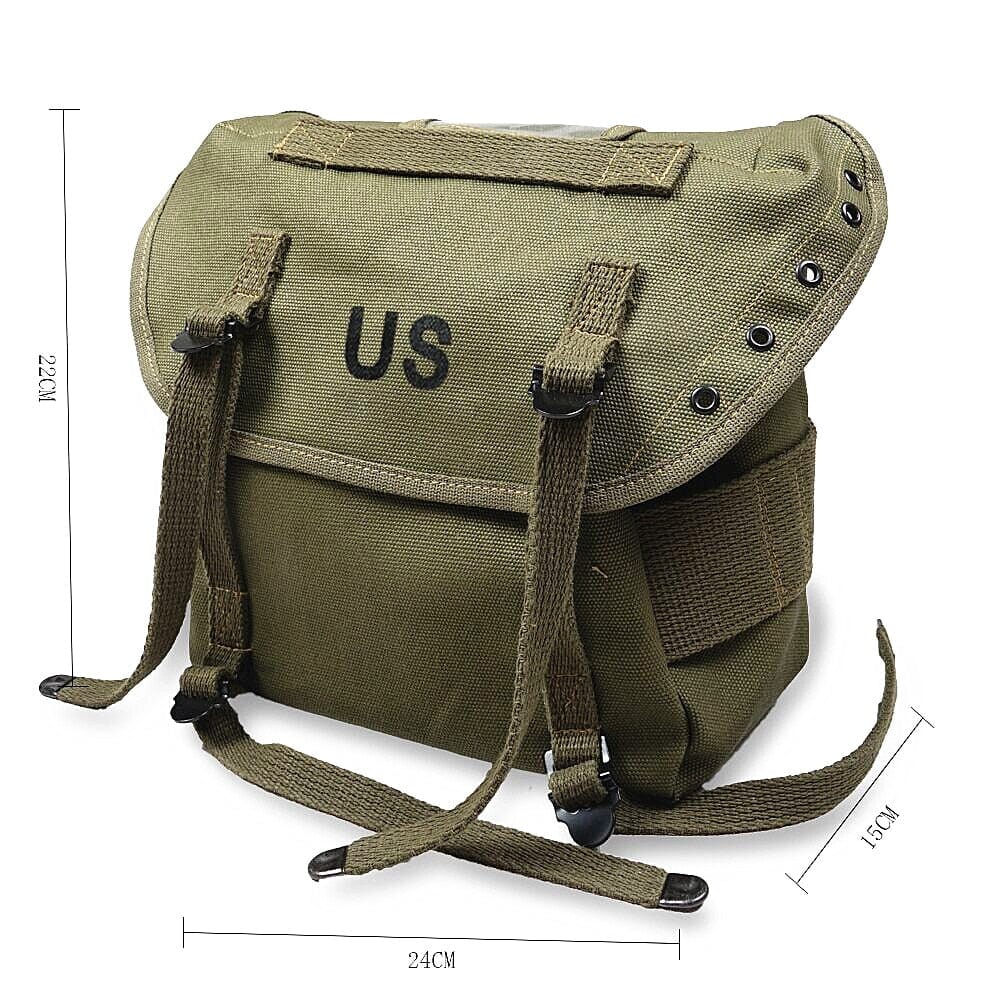 Sac US Army 1980 - Édition Vintage (Toile Kaki)