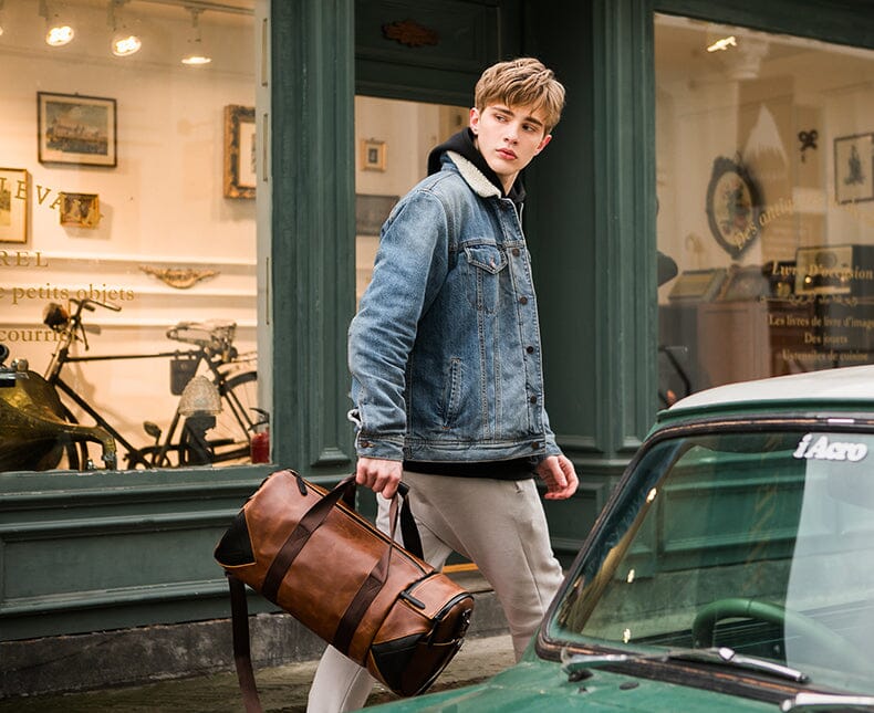 Sac de Voyage Vintage - Duffle Bag Marron