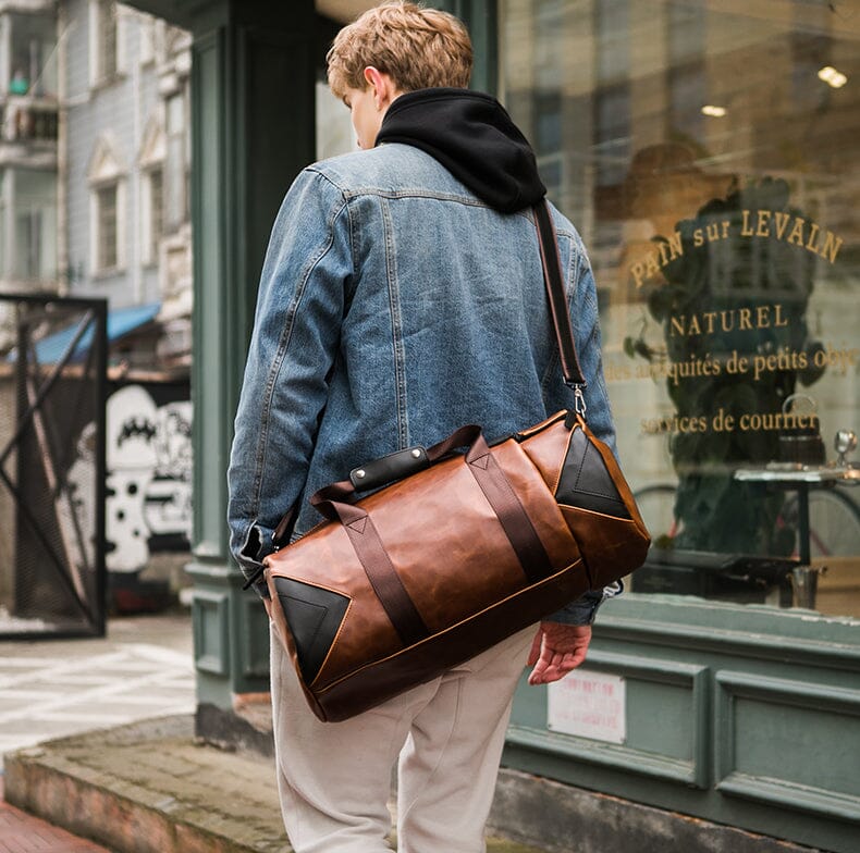 Sac de Voyage Vintage - Duffle Bag Marron