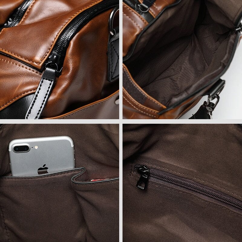 Sac de Voyage Vintage - Duffle Bag Marron