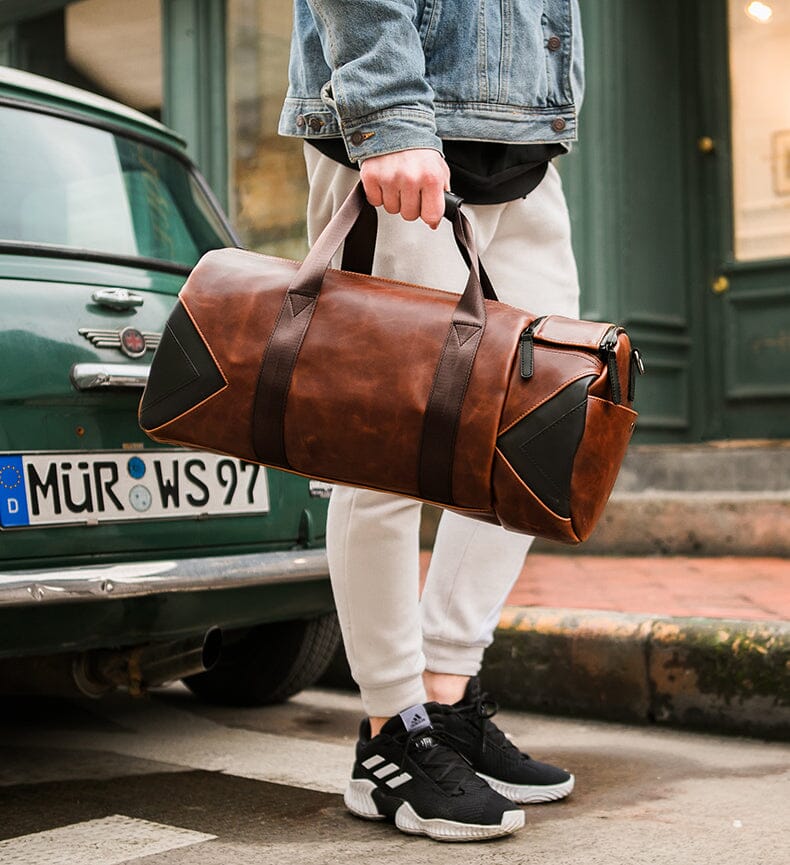 Sac de Voyage Vintage - Duffle Bag Marron