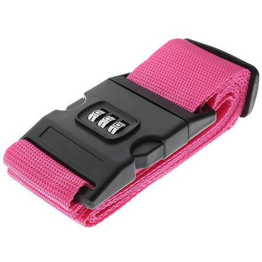 Sangle Valise - VoyageSafeLock Rose