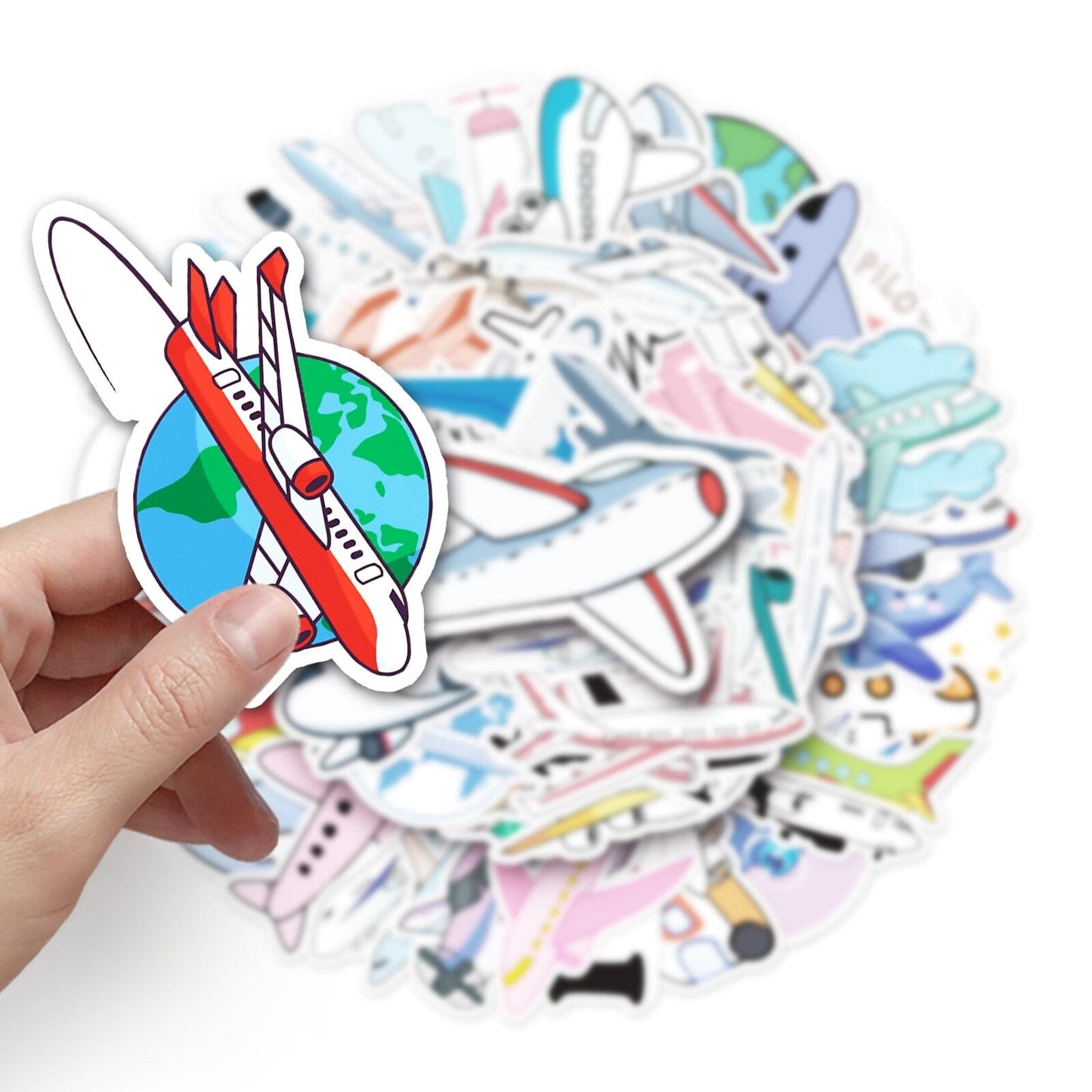Stickers Valise - Jetset (Pack de 50)