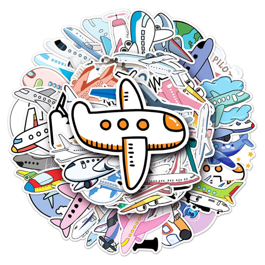 Stickers Valise - Jetset (Pack de 50)