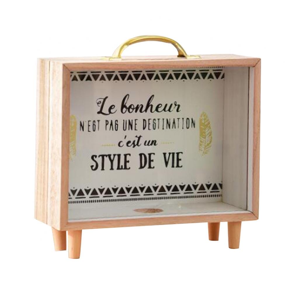 Tirelire de Voyage - Style Explorer